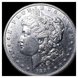 1889-S Silver Morgan Dollar CHOICE AU
