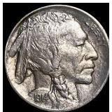 1914-S Buffalo Nickel CHOICE AU