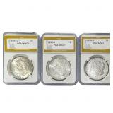 [3] 1878-1890 Morgan Silver Dollar PGA