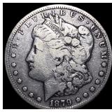 1879-CC Silver Morgan Dollar NEARLY UNCIRCULATED