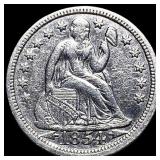 1854 Seated Liberty Dime CLOSELY UNCIRCULATED