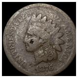 1876 Indian Head Cent NICELY CIRCULATED