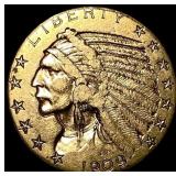 1909 Indian Head Half Eagle $5 Gold HIGH GRADE