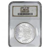 1881-S Morgan Silver Dollar NGC MS64