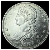 1837 Capped Bust Half Dollar UNCIRCULATED
