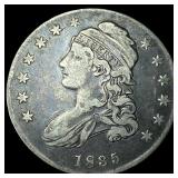 1835 Capped Bust Half Dollar LIGHTLY  CIRCULATED