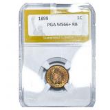 1889 Indian Head Cent PGA MS66+ RB