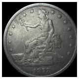 1878-S Silver Trade Dollar NEARLY  UNCIRCULATED