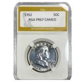 1952 Franklin Half Dollar NGC PR67 Cameo