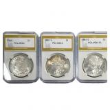 [3] 1881-1900 Morgan Silver Dollar PGA