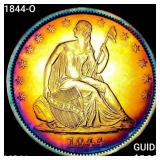 1844-O Seated Liberty Half Dollar UNCIRCULATED