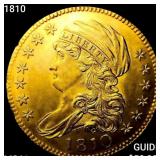 1810 $5 Gold Half Eagle UNCIRCULATED
