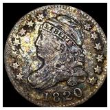 1820 Capped Bust Dime LIGHTLY CIRCULATED