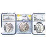 [3] 1882-1885 Morgan Silver Dollar ANACS/NGC