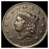 1832 Coronet Head Large Cent NEARLY  UNCIRCULATED
