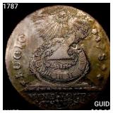 1787 Fugio Cent CHOICE AU