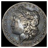 1892-S Silver Morgan Dollar LIGHTLY  CIRCULATED