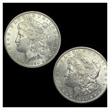 [2] 1890-S Morgan Silver Dollar