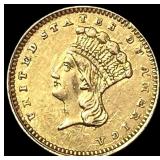 1862 Rare Gold Dollar