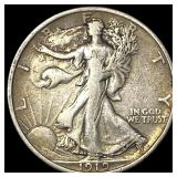 1919 Walking Liberty Half Dollar