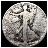 1921-D Silver Walking Liberty Half Dollar LIGHTLY