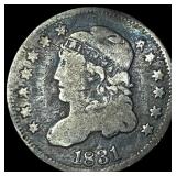 1831 Capped Bust Silver Half Dime NICELY  CIRCULA