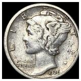 1926-D Silver Mercury Dime NEARLY  UNCIRCULATED