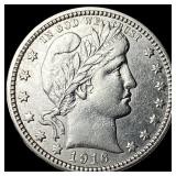 1916-D Silver Barber Quarter UNCIRCULATED