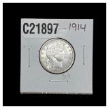 1914 Barber Quarter