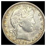 1904-O Barber Quarter