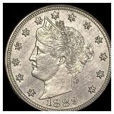 1889 Liberty Victory Nickel