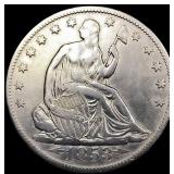 1853-O Seated Liberty Half Dollar