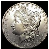 1884-S Morgan Silver Dollar