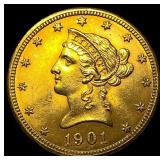 1901 $10 Gold Eagle