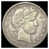 1915-S Barber Quarter