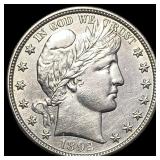 1892-S Barber Half Dollar