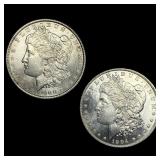 [2] 1900 & 1904-O Morgan Silver Dollar