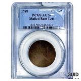1788 Mailed Bust Left PCGS AU50