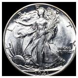 1941-D Silver Walking Liberty Half Dollar CLOSELY