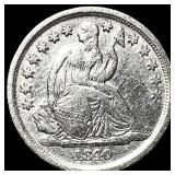 1840-O Silver Seated Liberty Dime UNCIRCULATED