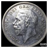 1927 Great Britain Silver Crown Proof
