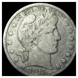 1915-S Silver Barber Half Dollar HIGH GRADE