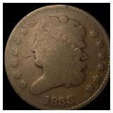 1833 Classic Head Half Cent NICELY CIRCULATED