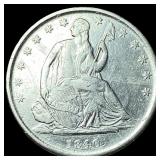 1840-O Silver Seated Liberty Half Dollar  CLOSELY
