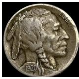 1920 Buffalo Nickel NEARLY UNCIRCULATED