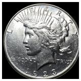 1923 Silver Peace Dollar UNCIRCULATED