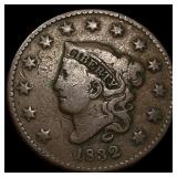 1832 Coronet Head Large Cent LIGHTLY CIRCULATED