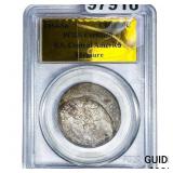 1854-So Chile 50 Centavos PCGS