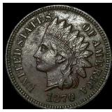 1870 Indian Head Cent CHOICE AU