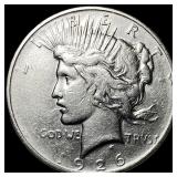 1926 Peace Silver Dollar NEARLY UNCIRCULATED
